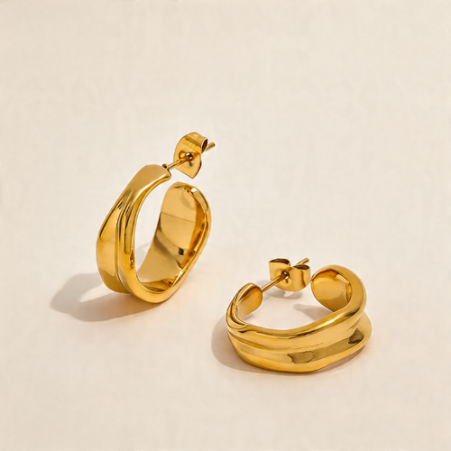 Cindy Hoop Earrings