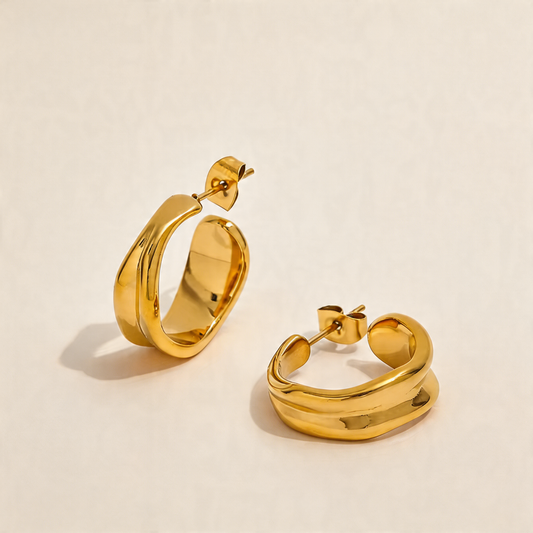 Cindy Hoop Earrings